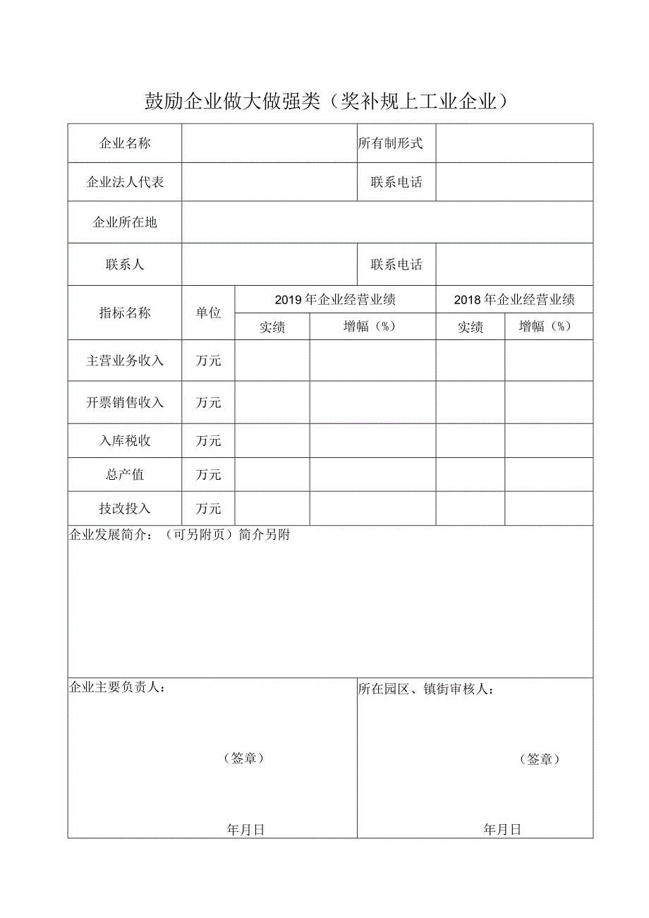 4-4鼓励企业做大做强类资金申请表.docx_第1页