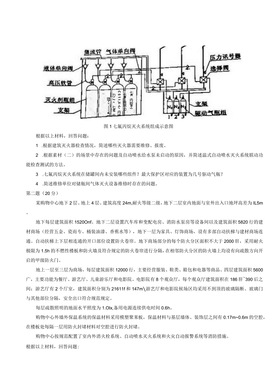 2015年消防工程师考试《消防安全案例分析》真题.docx_第2页