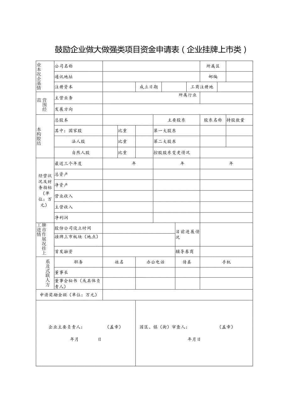 4-3企业做大做强项目（鼓励企业挂牌上市）.docx_第1页