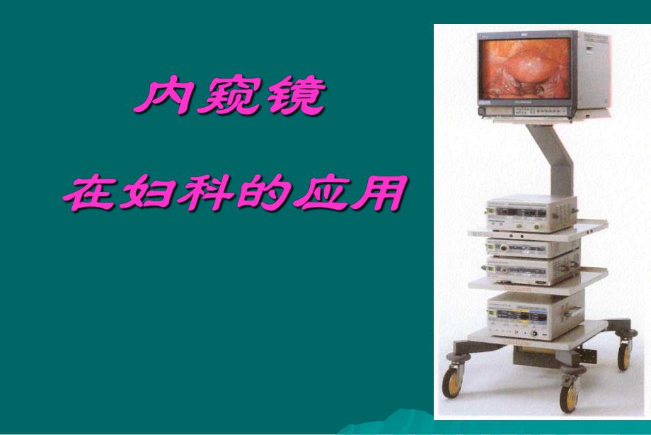 腹腔镜在妇科的应用图文.ppt_第1页