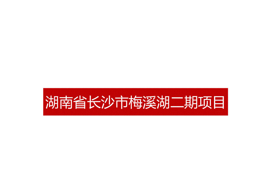 湖南长沙市梅溪湖二期项目投资可行性分析报告-2021.docx_第1页