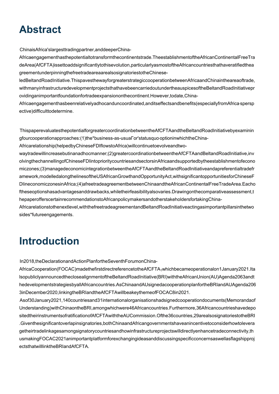 规划中非关系的未来：非洲大陆如何受益（英）-南非国际事务研究所-2021.10-34正式版.docx_第3页