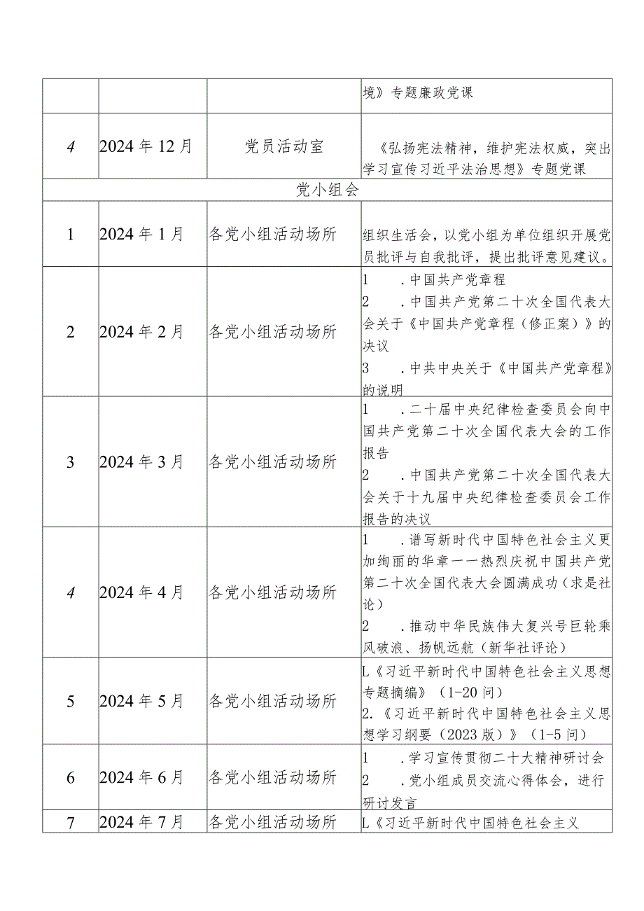 2024年度三会一课工作计划.docx_第3页