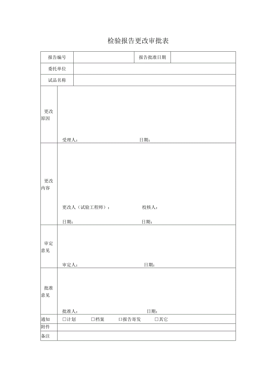 检验报告更改审批表.docx_第1页