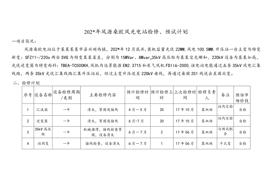 年电站检修、预试计划最终版.docx_第1页