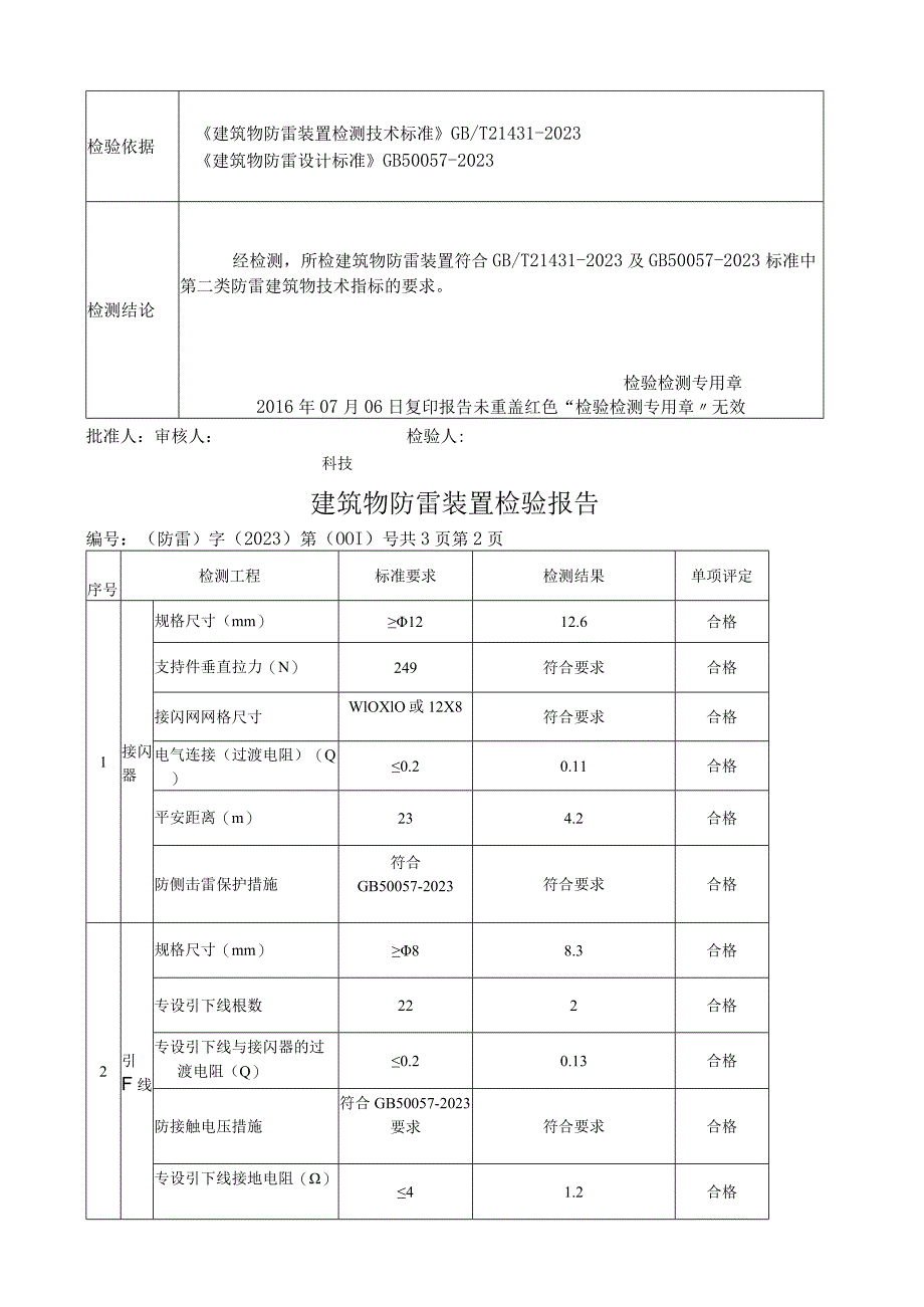 建筑物防雷装置检测报告(详细).docx_第2页