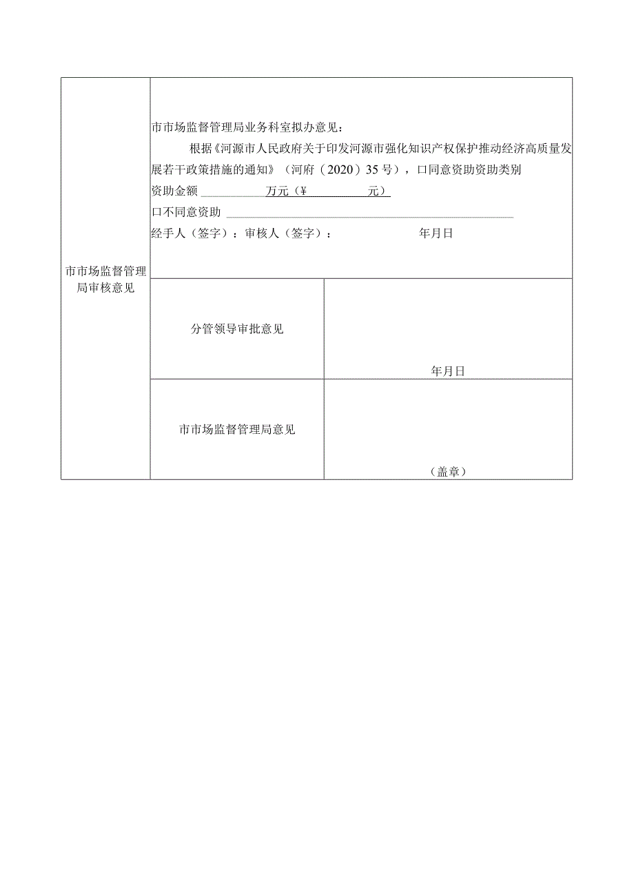 河源市新设专利代理机构、新聘专利代理师资助申请表.docx_第2页