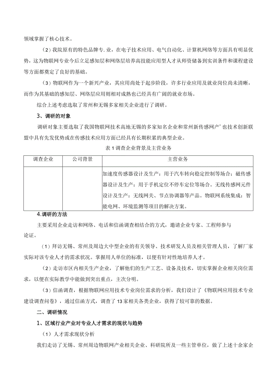 物联网应用技术专业人才需求调研与分析报告.docx_第2页