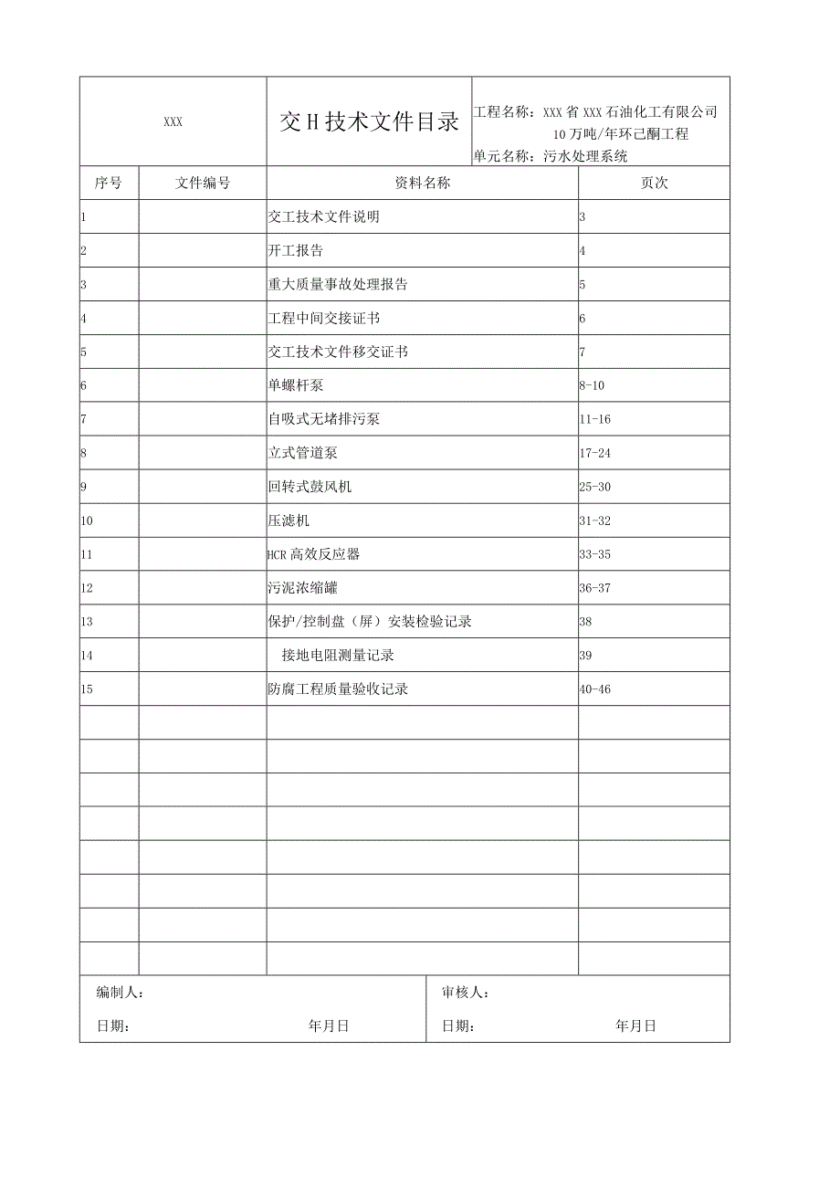 年产10万吨环已酮污水处理系统工程施工技术交底.docx_第2页