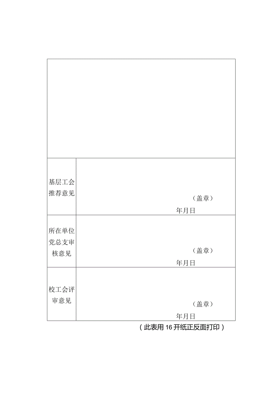 阜阳师范学院支持工会工作好领导申报表.docx_第2页