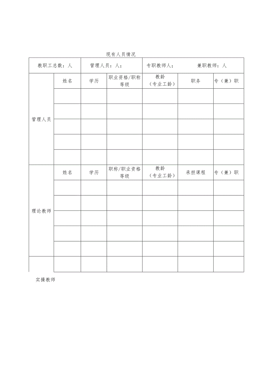 香河县职业技能培训定点机构认定申请表.docx_第2页