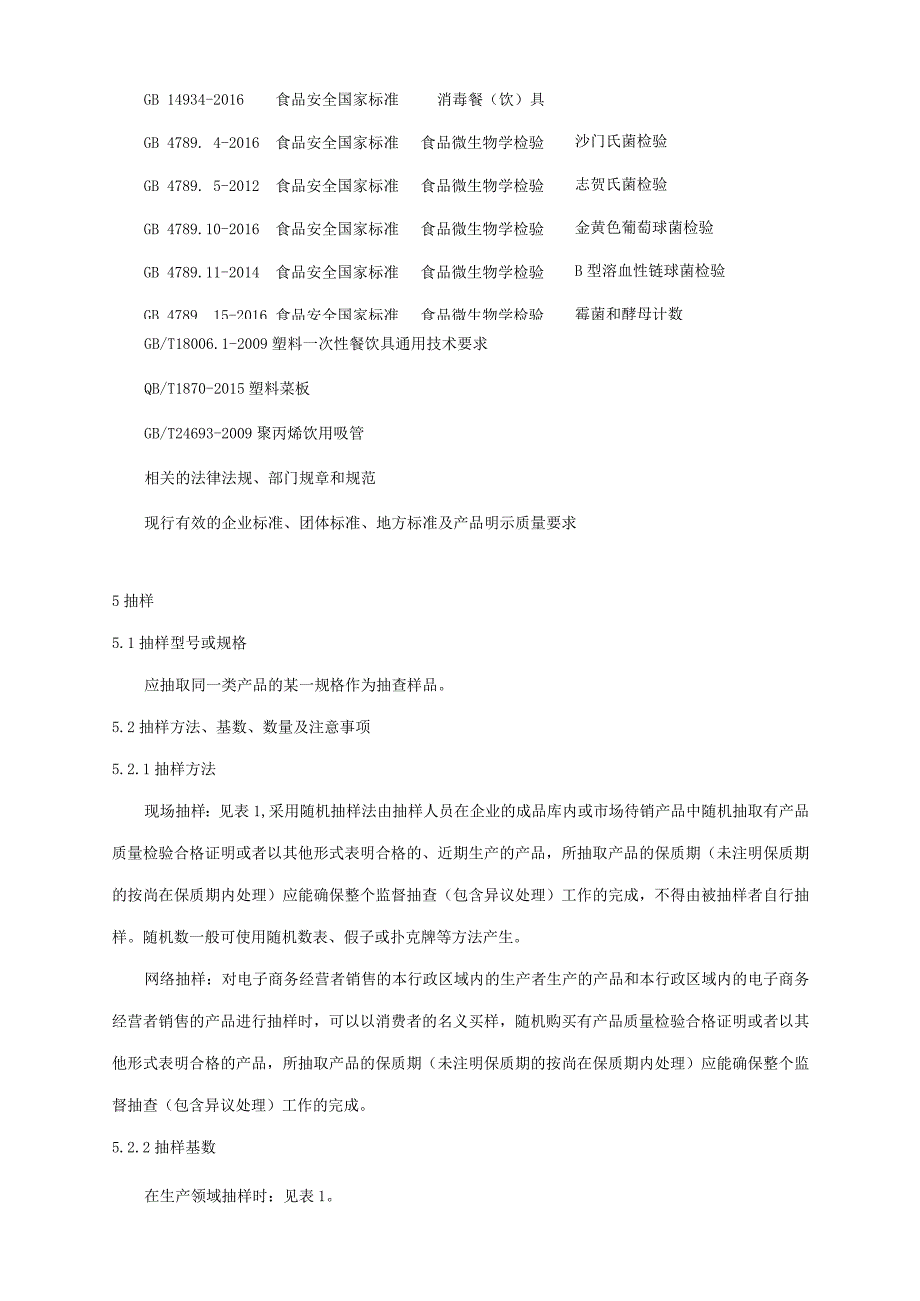 2024年食品用塑料工具产品质量广西监督抽查实施细则.docx_第2页