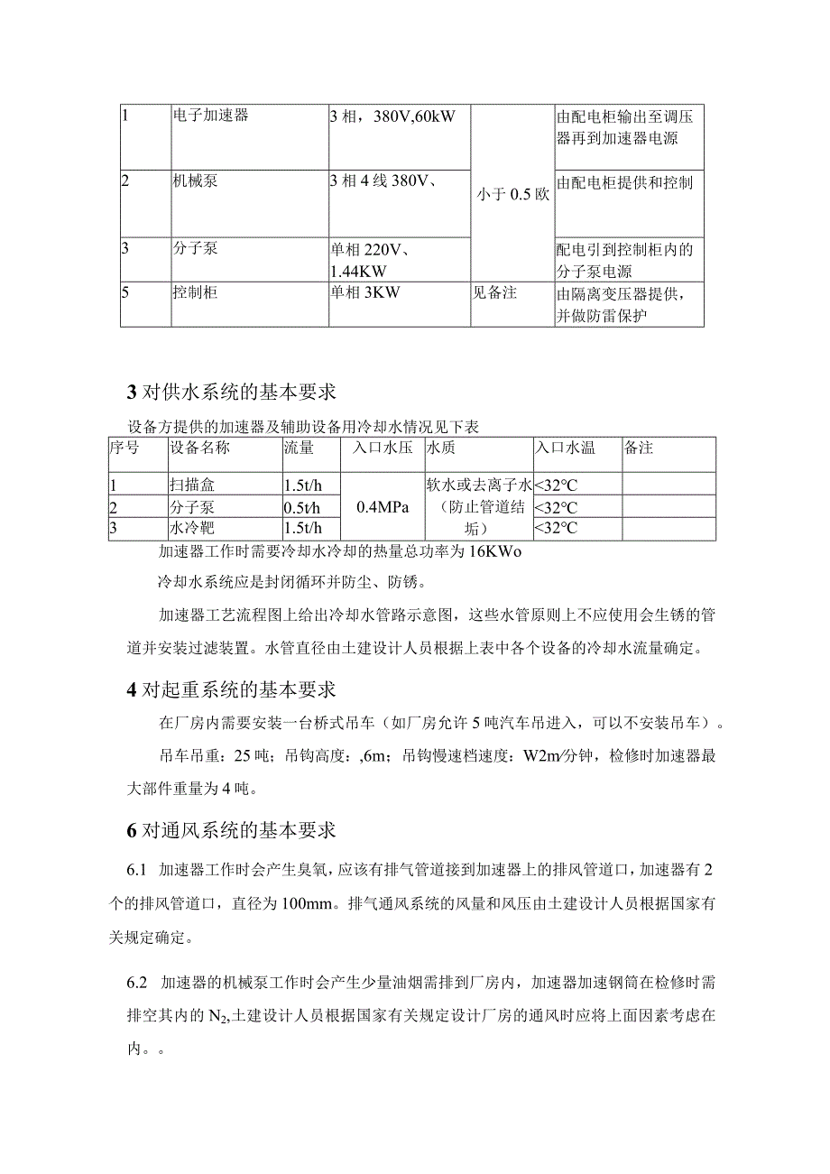 对ET-SS200型电子加速器厂房建设的初步技术要求.docx_第3页