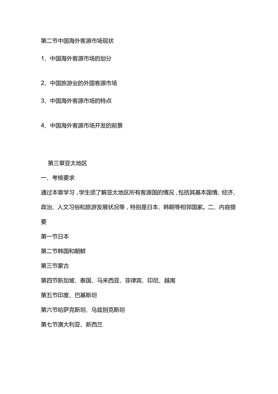 客源国概况自学考试大纲.docx_第3页