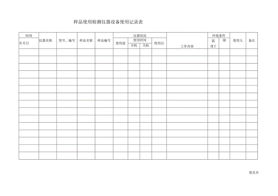 黑安监函字〔2012〕86号关于职业卫生检测评价机构建立健全原始记录表的通知.docx_第3页