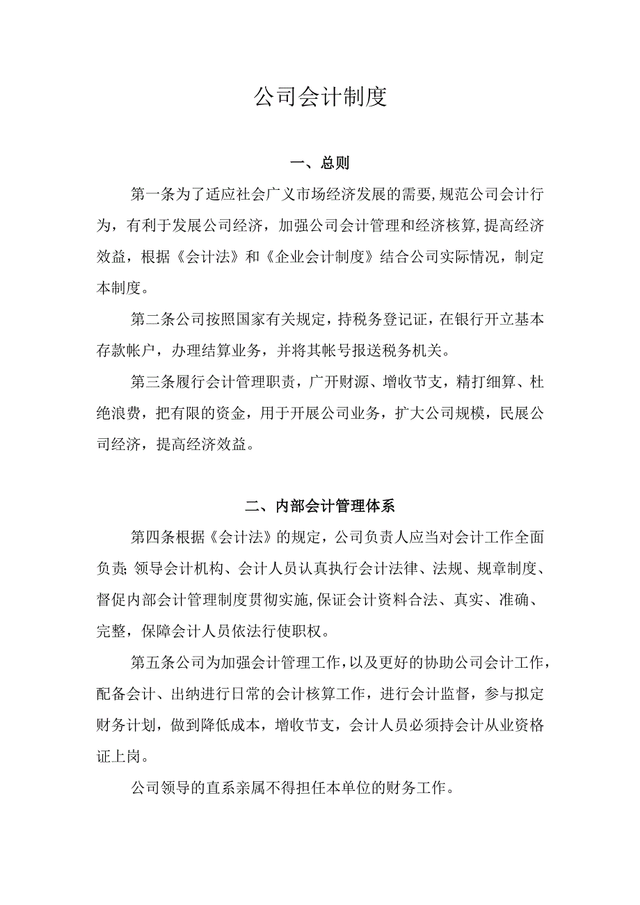 公司会计制度.docx_第1页