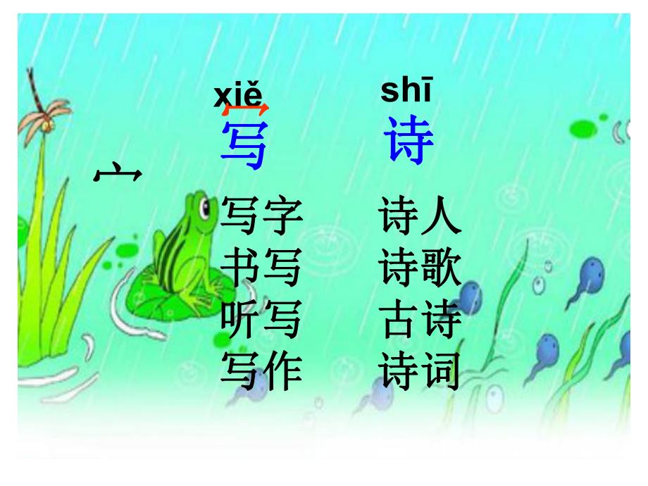 青蛙写诗课件(优质课)ppt.ppt_第3页