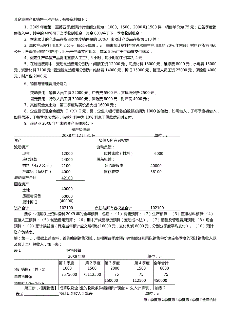 全面预算例题答案.docx_第1页