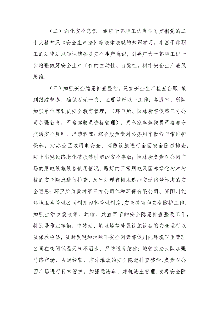 XX县综合行政执法局岁末年初安全生产重大隐患专项整治方案.docx_第2页