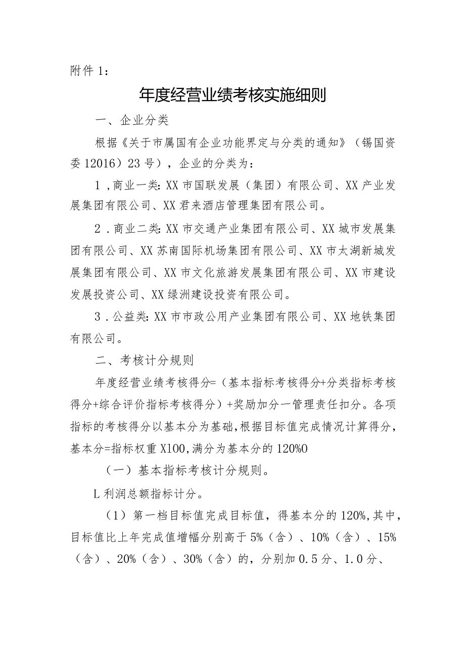 附件1、年度经营业绩考核实施细则.docx_第1页