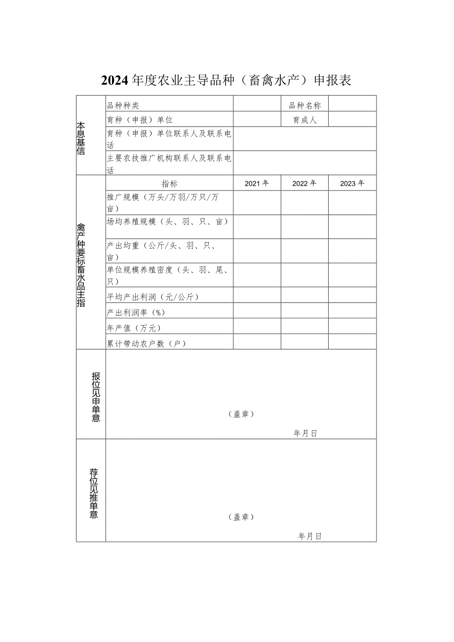 2024年度农业主导品种申报表、主推技术介绍材料撰写模板.docx_第3页