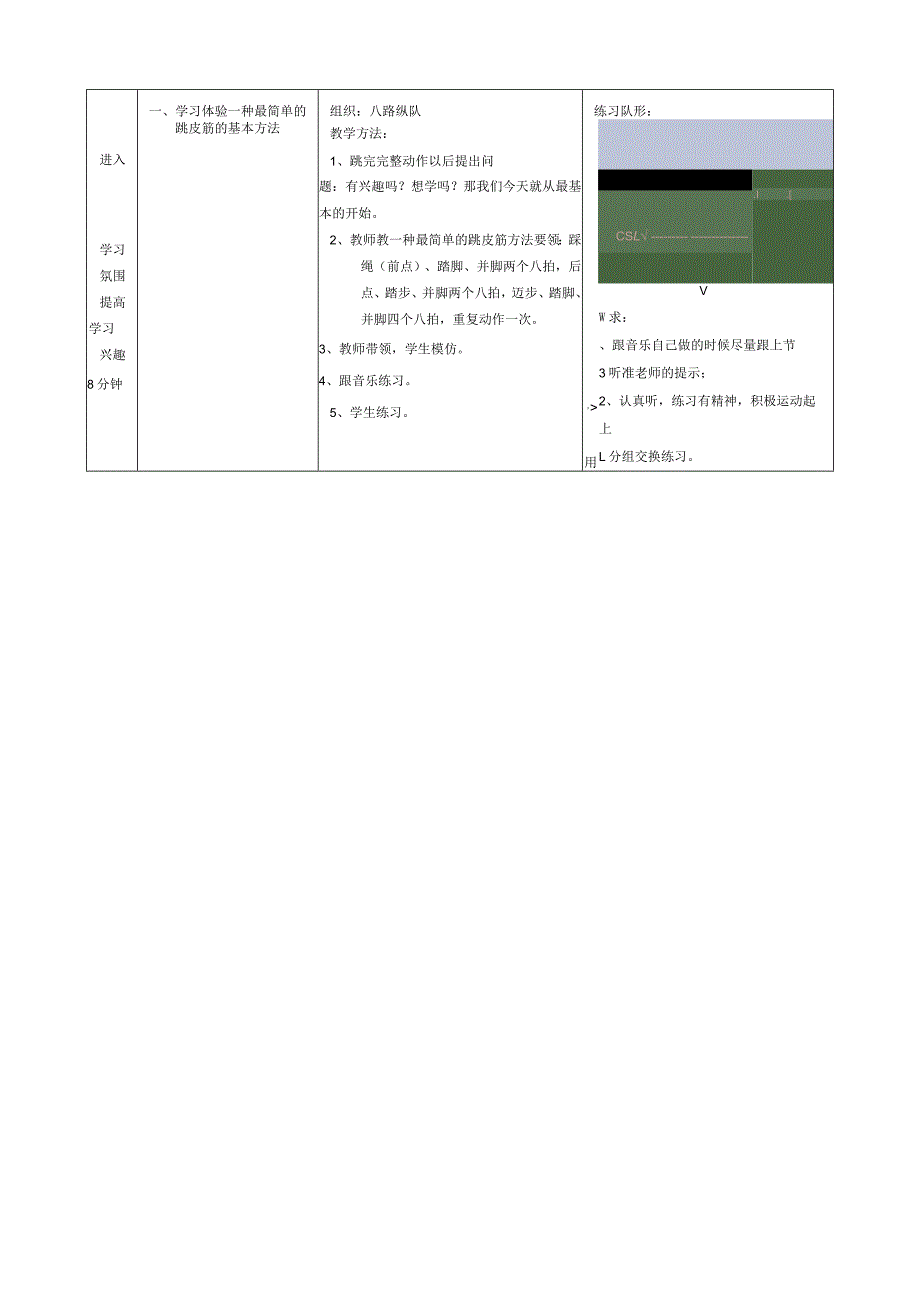 人教3～4年级体育与健康全一册《跳皮筋》(教学设计).docx_第3页