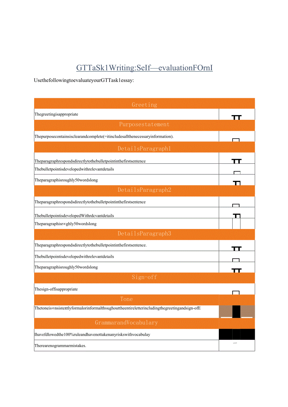 2024剑桥雅思讲义Writing_Self-Evaluation_Form.docx_第2页