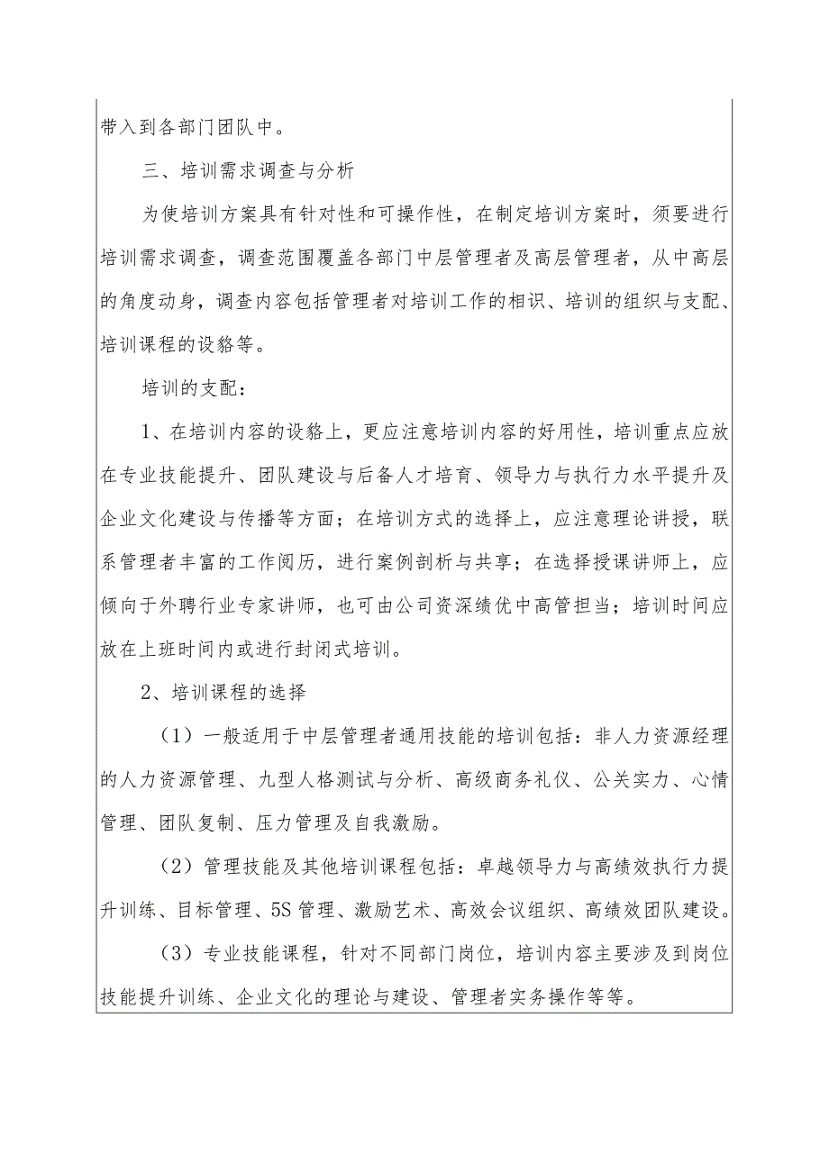 2022中层管理者培训方案_中层管理培训方案.docx_第2页