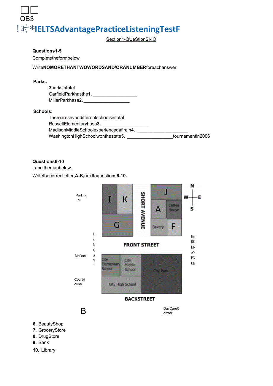 2024剑桥雅思讲义Listening_Test_F.docx_第1页