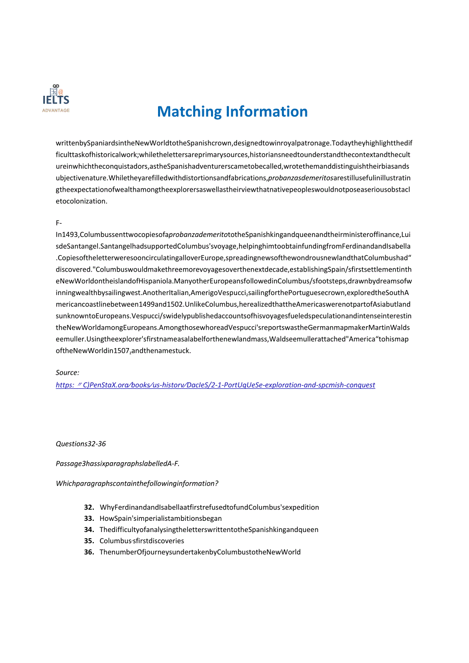 2024剑桥雅思讲义Matching_Information 2.docx_第2页