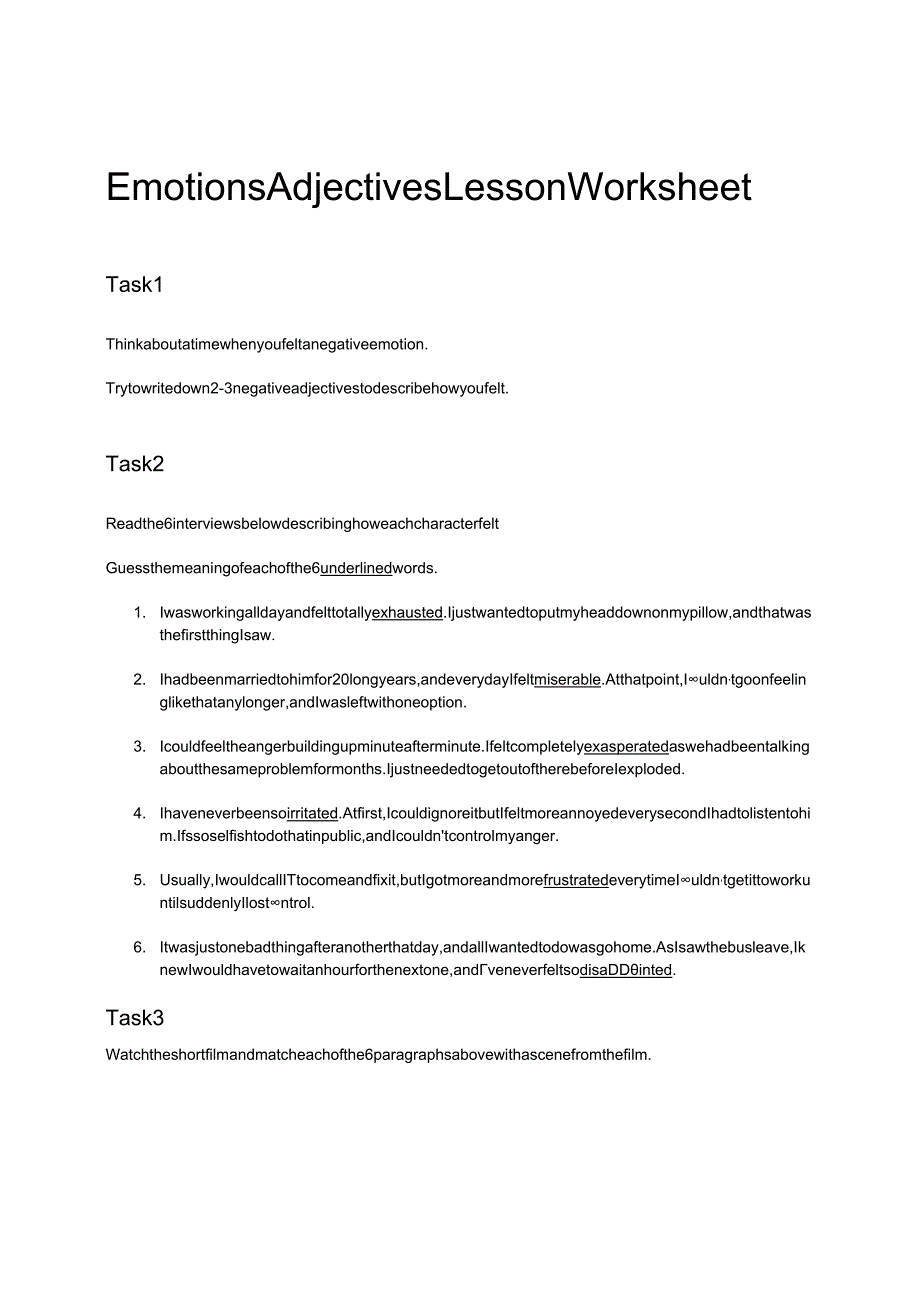 2024剑桥雅思讲义Emotion-Adjectives-Lesson-Worksheet-1.docx_第1页