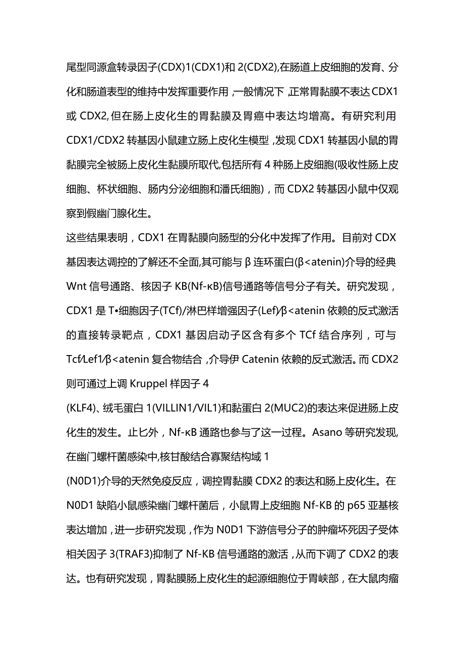 胃癌前病变的发病机制及早期胃癌筛查方法的研究进展2023.docx_第3页