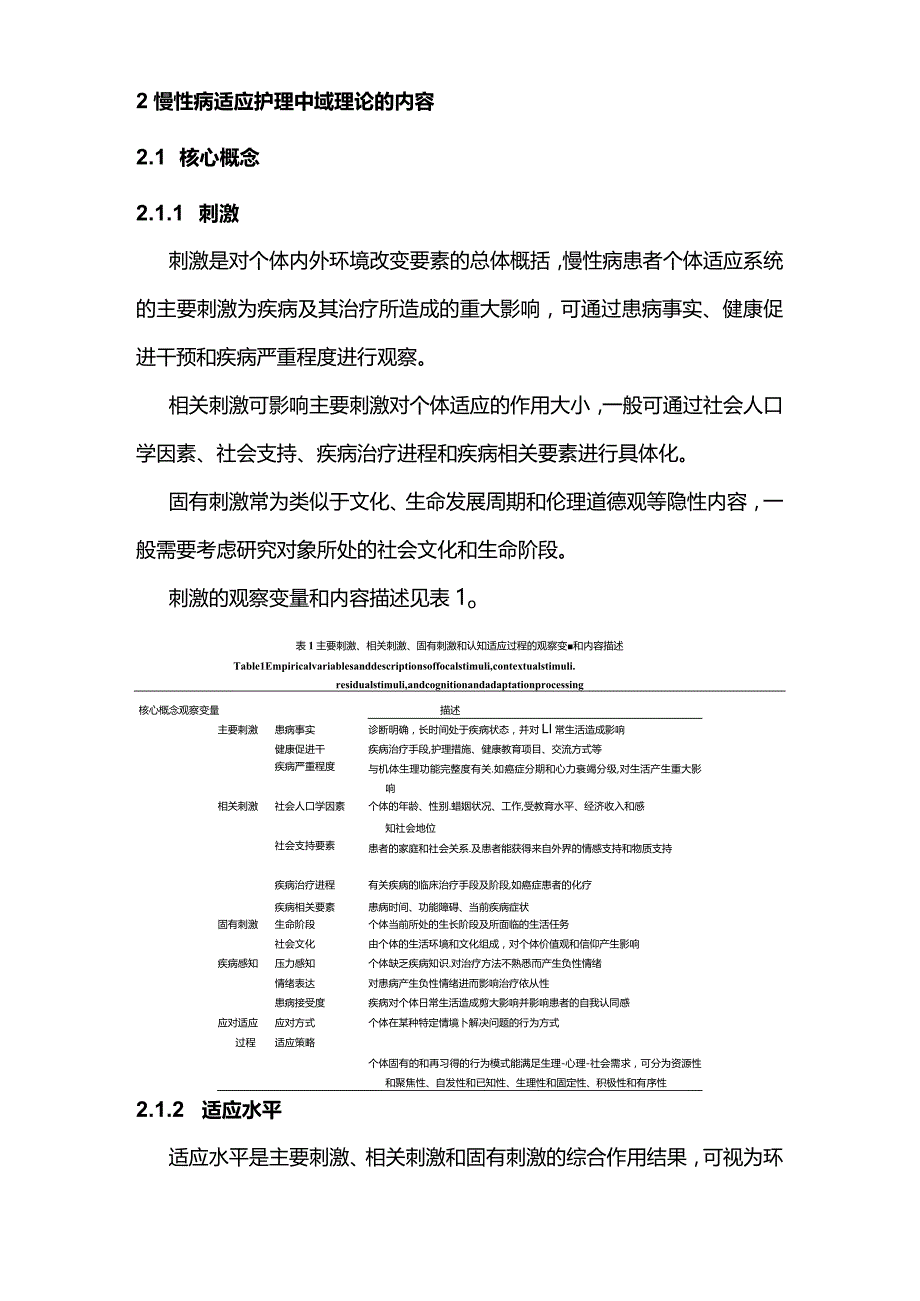 2024基于罗伊模式的慢性病适应护理中域理论的构建.docx_第3页