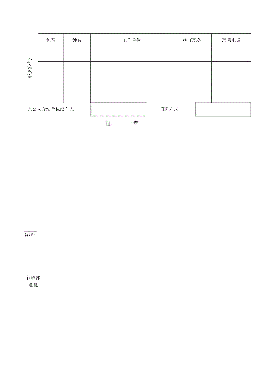 物业应聘登记表.docx_第2页