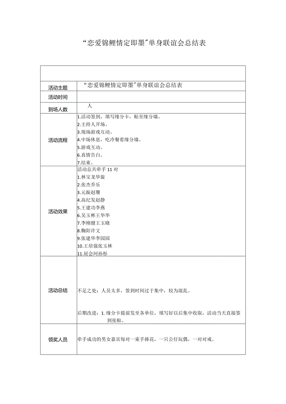 单身联谊总结表.docx_第1页