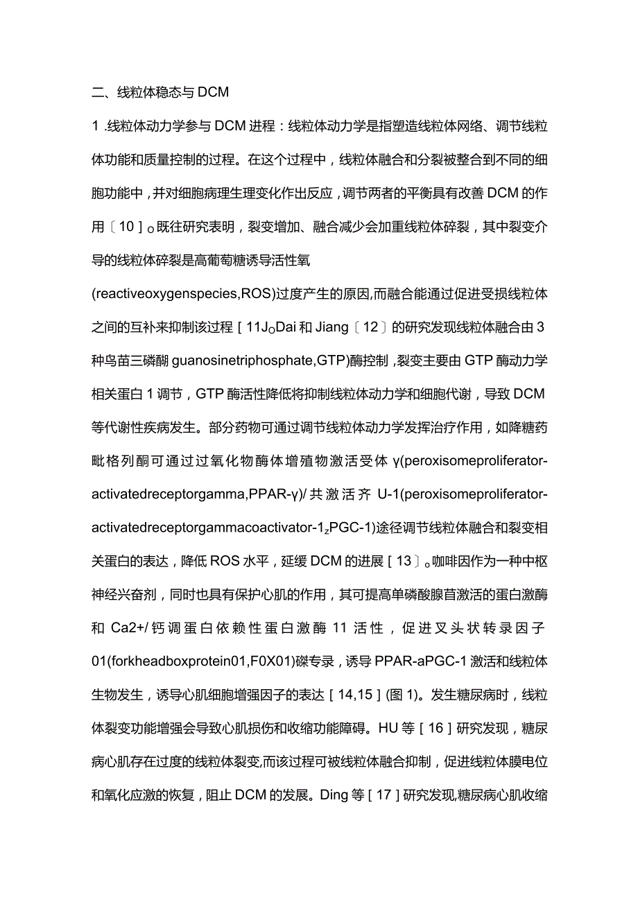 线粒体稳态在糖尿病心肌病发生发展中作用的研究进展2023.docx_第3页