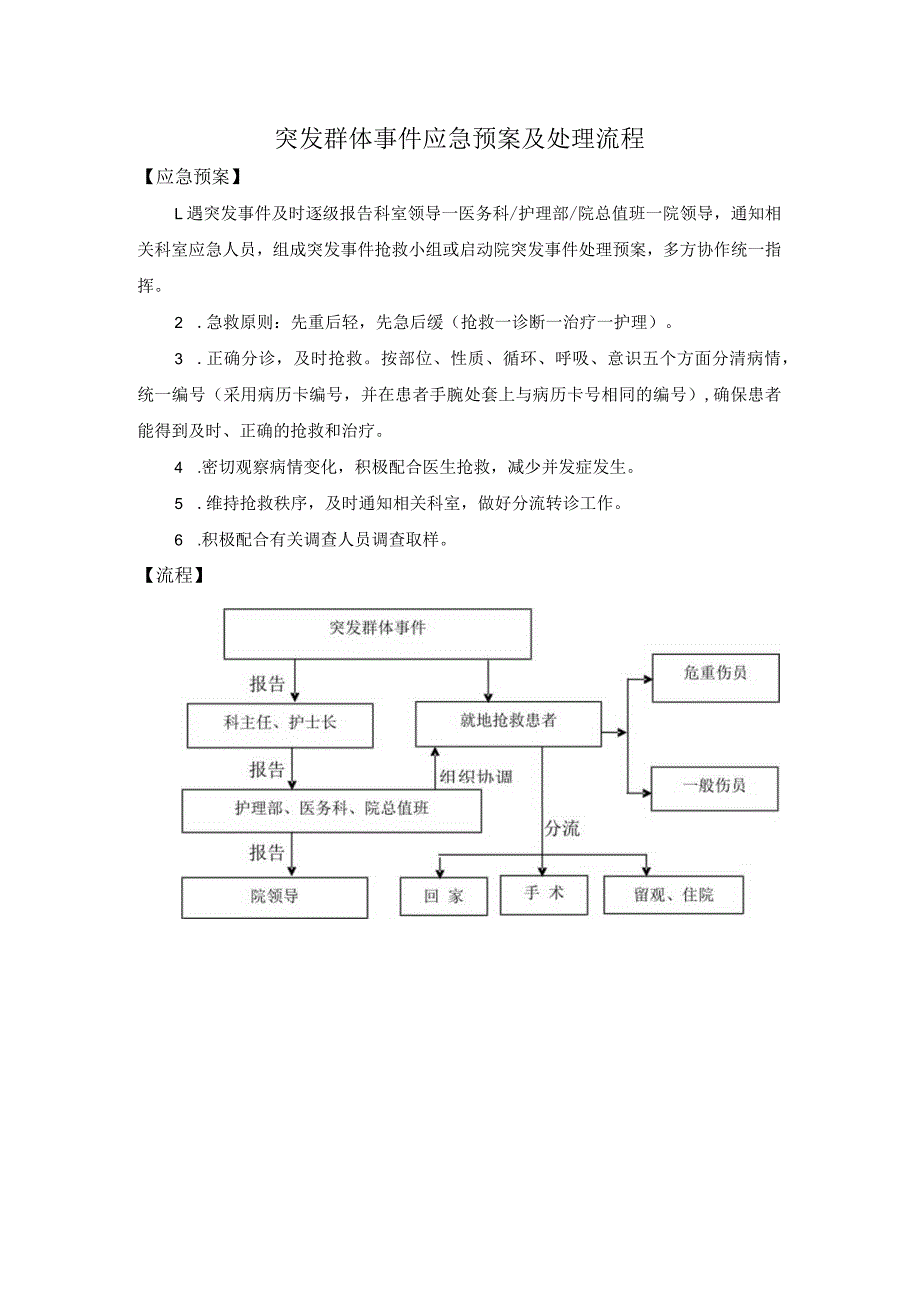 突发群体事件应急预案及处理流程.docx_第1页