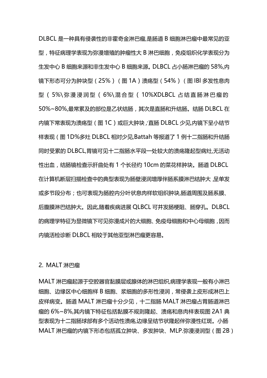 肠道淋巴瘤的分类和内镜特点2023.docx_第3页