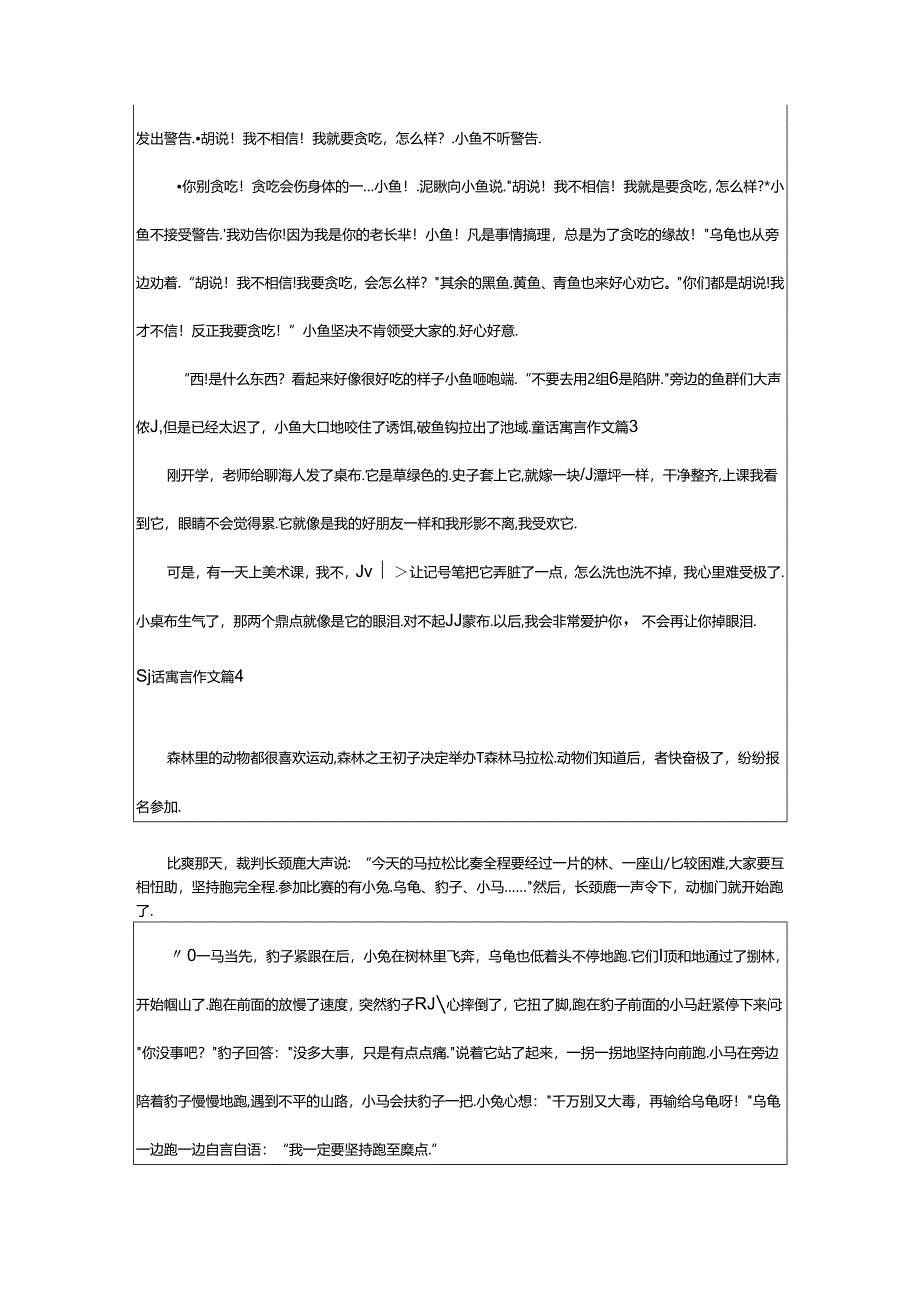 2024年童话寓言作文集锦[篇].docx_第2页