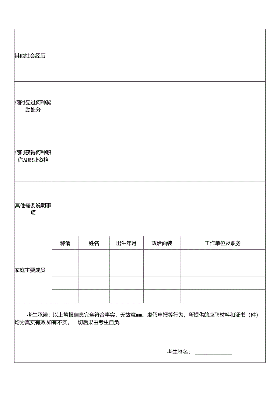 事业单位公开招聘人员信息登记表.docx_第2页