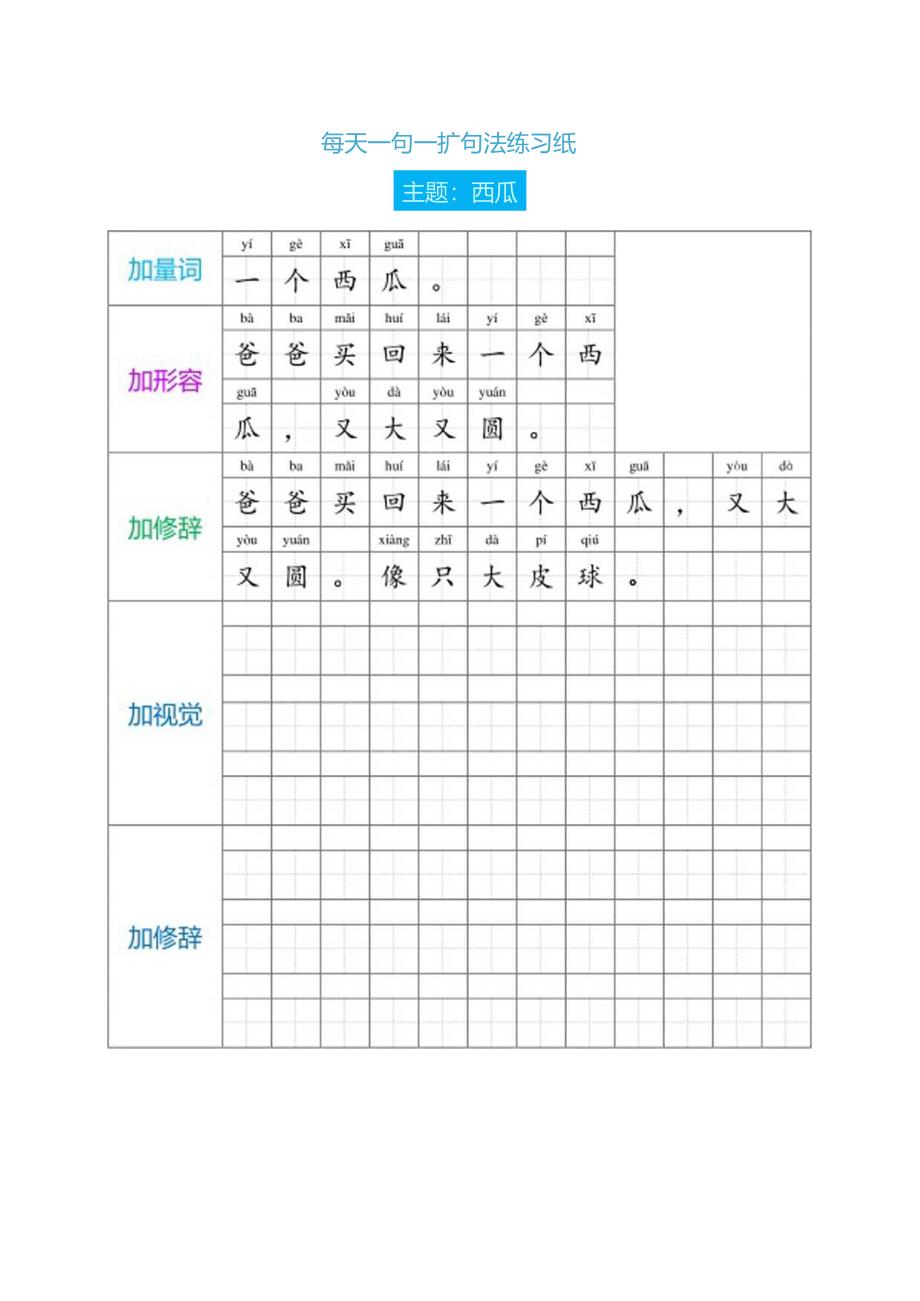 作文每天一句.docx_第1页