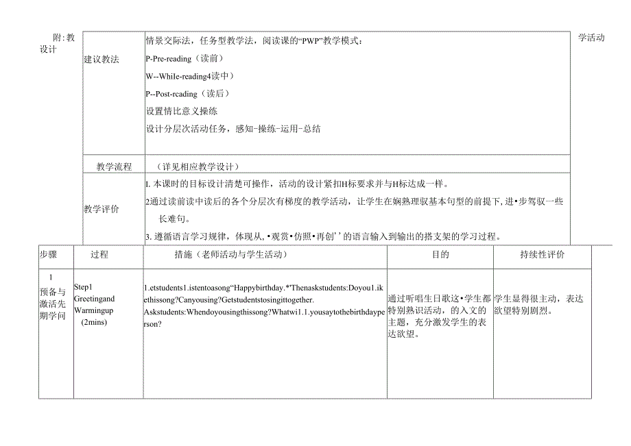 人教版七下 Unit10 SectionB（2a-2c）名师教案.docx_第3页