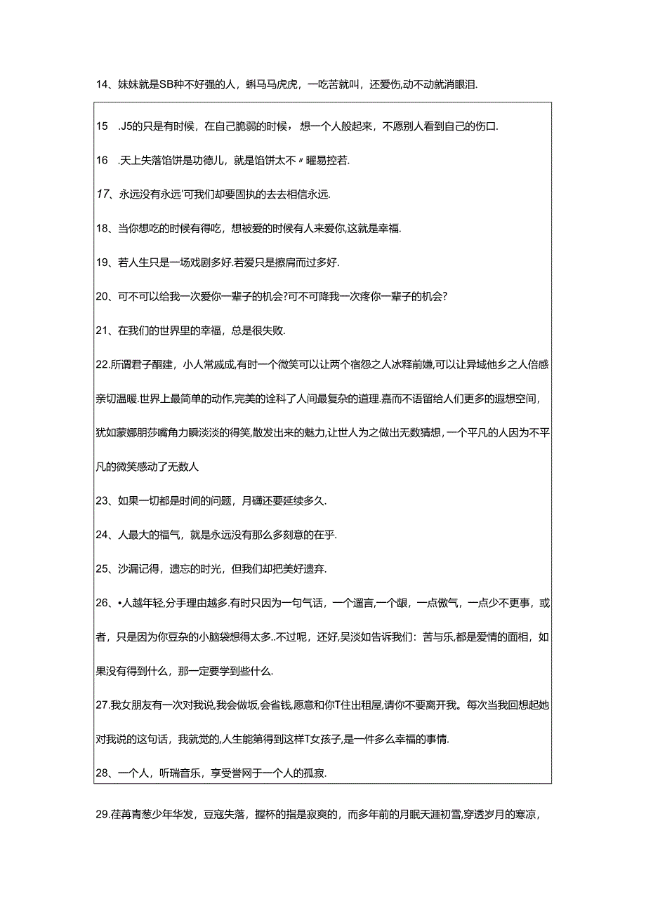 2024年简短的伤感心情语录摘录62条.docx_第2页