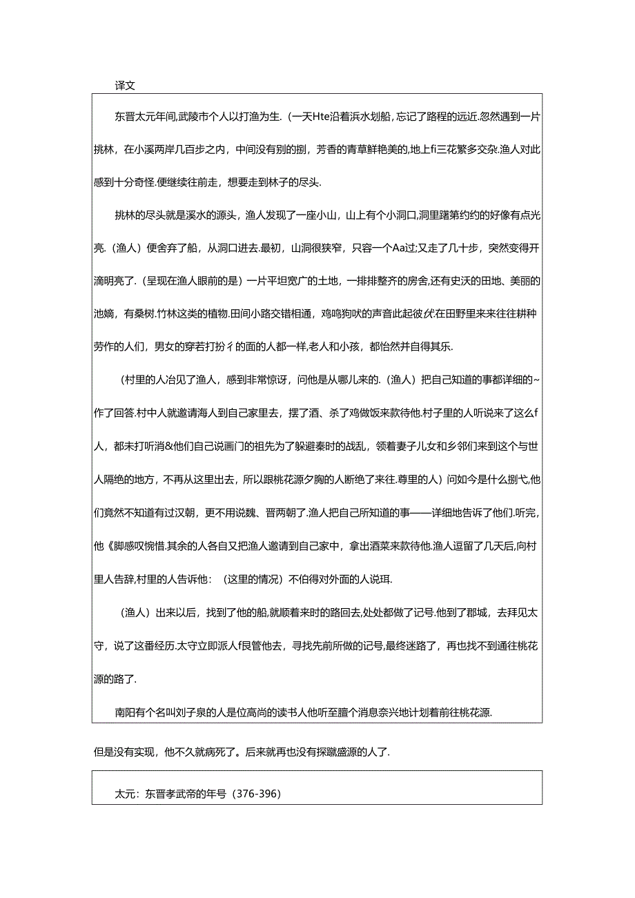 2024年《桃花源记》原文赏析.docx_第2页