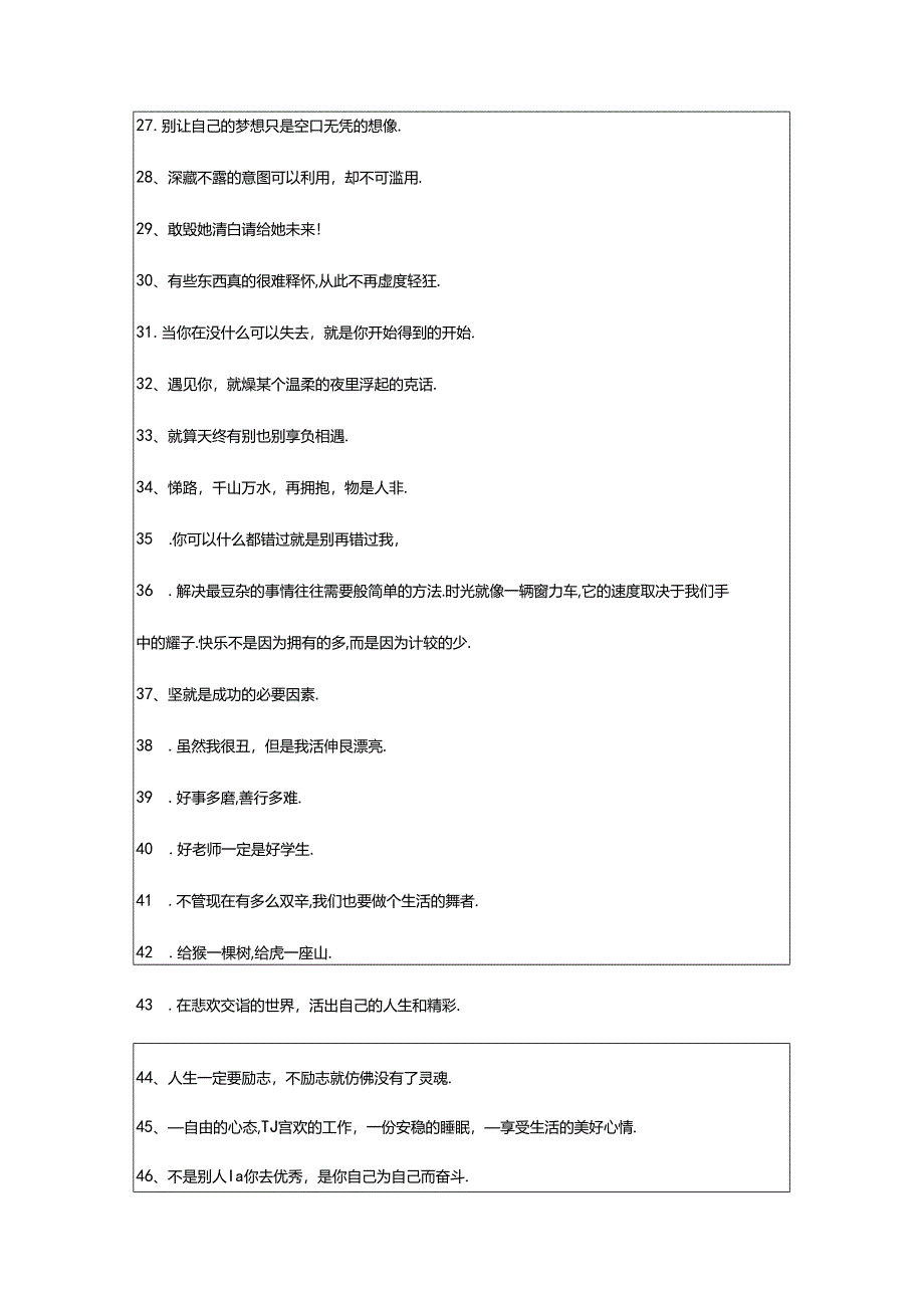 2024年年精选励志个性签名摘录88条.docx_第3页