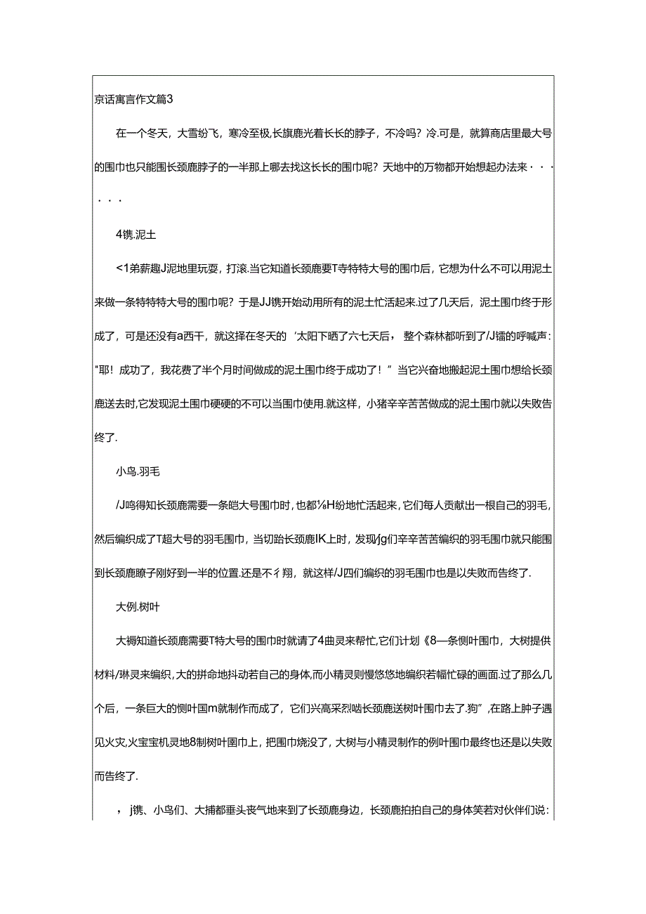 2024年童话寓言作文经典(8篇).docx_第3页