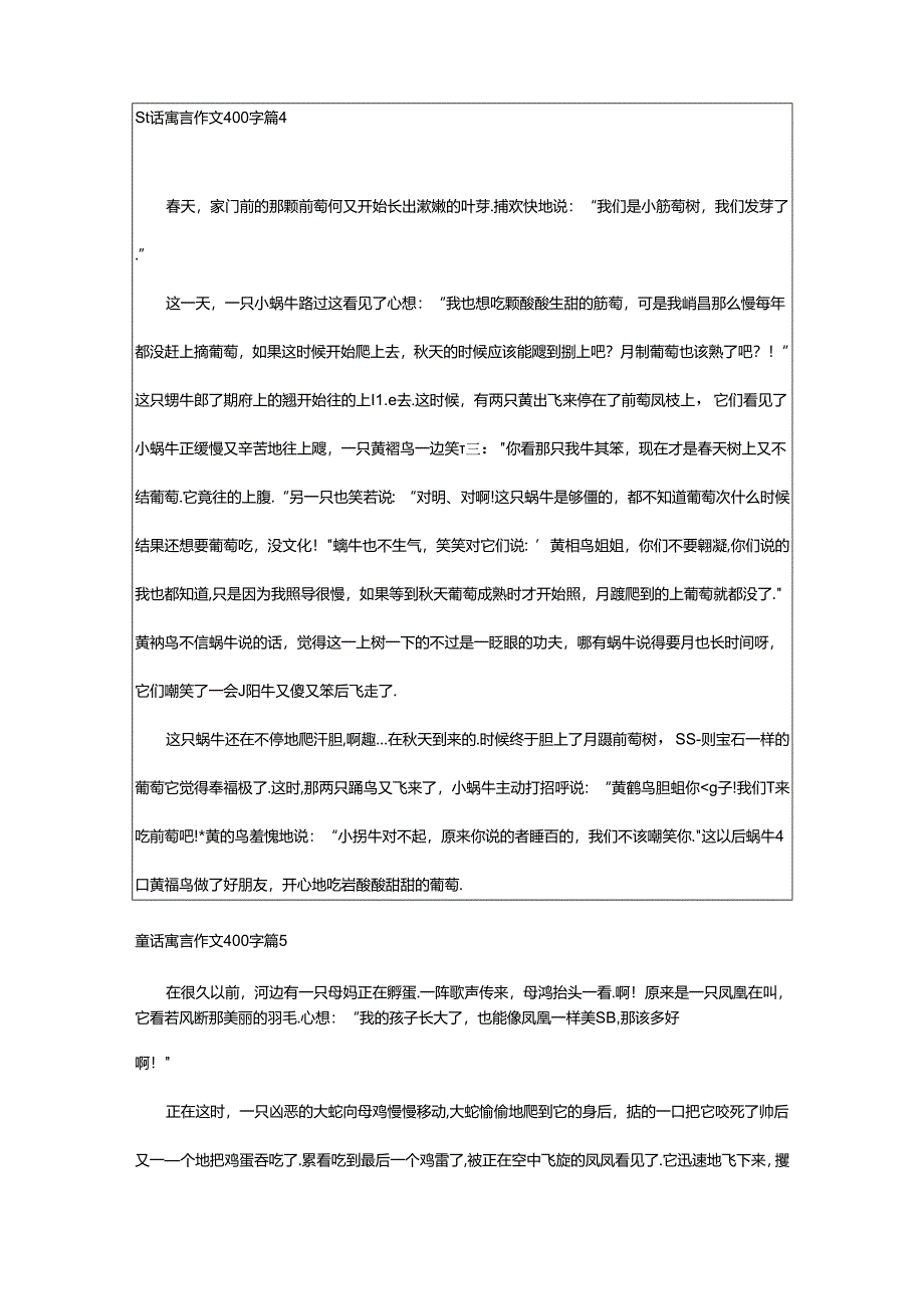 2024年童话寓言作文400字篇.docx_第3页