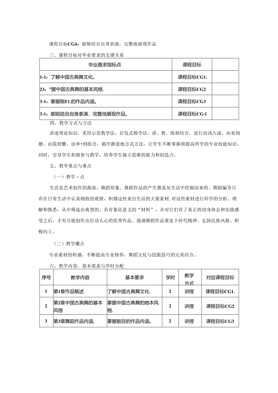 0823S10036-剧目排练3-2023版人才培养方案课程教学大纲.docx_第2页