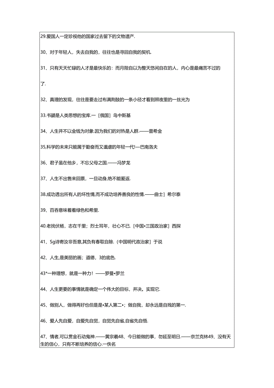 2024年年简短的人生格言集合95条.docx_第3页