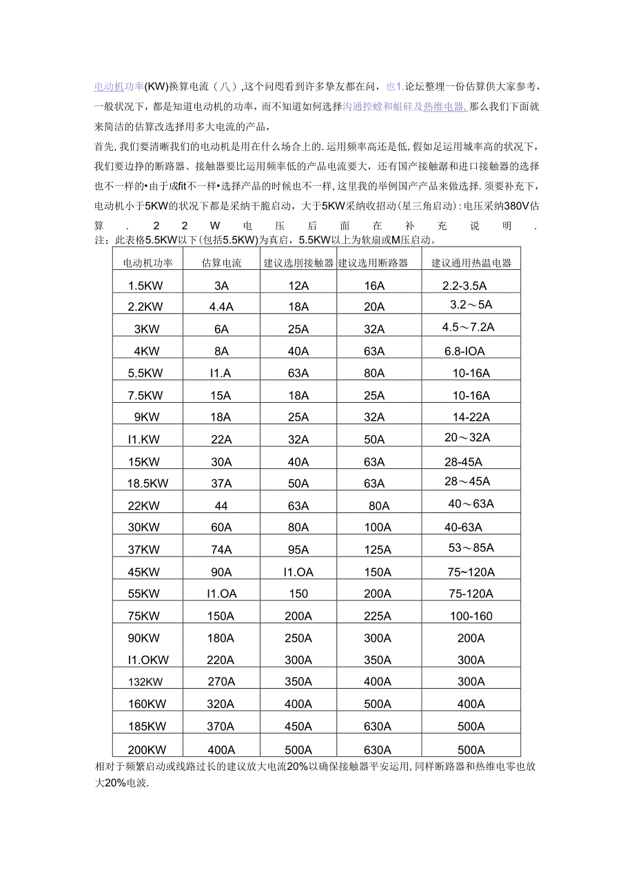 低压电器元件选型原则.docx_第1页